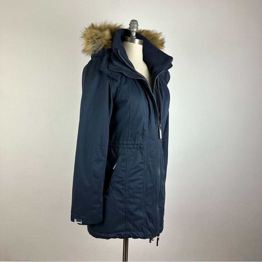 Superdry Shearling and Faux Fur Women's Parka - Picture 9 of 15
